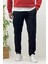 Erkek Düz Paça Çelik Örgü Kumaş Mevsimlik Klasik Pantalon 1