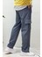 Erkek Full Likralı Rahat Kesim Kargo Cepli Baggy Jogger Pantolon 1