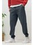 Erkek Full Likralı Paraşüt Kumaş Lastikli Jogger Pantolon 5