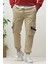 Erkek Kargo Cepli Mevsimlik Jogger Pantolon 5