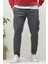 Erkek Düz Paça Çelik Örgü Kumaş Mevsimlik Klasik Pantalon 1