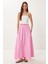 Cepli Kloş Müslin Etek Pembe LBV0067 1