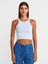 21104 Fitilli Crop Top-Açık Mavi 3