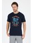 Erkek Go On Holiday Baskılı T-Shirt – %100 Pamuk – Bisiklet Yaka Kısa Kollu Rahat Erkek Tişört 0008 2