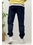 Erkek Kargo Cepli Modelli Paraşüt Jogger Pantolon 5