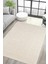 Kaymaz Taban Moopy Krem Bukleli Yumuşak Soft Dokuma Yolluk Halı Salon Halısı LP1001A_KREM 1