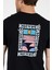 Erkek %100 Pamuk Bisiklet Yaka Kısa Kollu Baskılı T-Shirt Rahat ve Şık Günlük Tişört 0005 4
