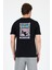 Erkek %100 Pamuk Bisiklet Yaka Kısa Kollu Baskılı T-Shirt Rahat ve Şık Günlük Tişört 0005 5