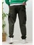 Erkek Kargo Cepli Rahat Kullanım Paraşüt Jogger Pantolon 4