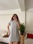 Gri Modal Spor Mini Elbıse & Tunik 1