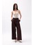 Önü Büzgülü Askılı Bej Bodysuit 2