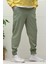 Erkek Full Likralı Paraşüt Kumaş Lastikli Jogger Pantolon 1