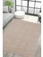 Moopy Bej Bukleli Yumuşak Soft Dokuma Yolluk Halı Salon Halısı LP1007A_BEJ 1