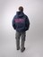 Runner's High, Lacivert Oversize Kapüşonlu Sweatshirt 1