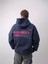 Runner's High, Lacivert Oversize Kapüşonlu Sweatshirt 3