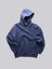 Runner's High, Lacivert Oversize Kapüşonlu Sweatshirt 6