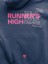 Runner's High, Lacivert Oversize Kapüşonlu Sweatshirt 7