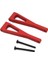 Wltoys 104009 104016 104018 12401 12402-A 12404 12409 Yükseltme Parçaları Için Metal Ön Üst Süspansiyon Kolu, Kırmızı (Yurt Dışından) 1