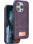 Onegif Iphone 14 Pro Bright Simli Kapak - Derin Mor Sptgl 1