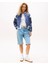 Tjw Scrıpt Varsıty Jacket Kadın Gri Ceket DW0DW20960PO6 1