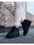 HS032 Kömür Bağcıklı Sneakers Yarım Bilek Bot 3