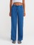 72022 Çizgili Lyocell Denim Pantolon-Lacivert 4