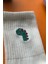 Sevimli Ejderha Nakışlı Renkli Casual Yazlık Kışlık Unisex Soket Çorap 4