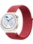 Huawei Watch Gt3 Pro 43MM Seramik ile Uyumlu Kordon Kumaş Desenli Cırt Cırtlı Spor Kayış 1