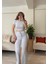 Basic Gri Crop & Tayt Takım 2