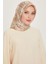 Armine Ipek Eşarp 2025 Kış - 9259-86 Açık Gold Twill 1