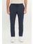 Comfort Fit Rahat Kesim Yan Cepli Desenli Beli Lastikli Pantolon 1