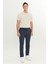 Comfort Fit Rahat Kesim Yan Cepli Desenli Beli Lastikli Pantolon 2