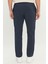 Comfort Fit Rahat Kesim Yan Cepli Desenli Beli Lastikli Pantolon 5