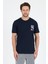 Erkek %100 Pamuk Bisiklet Yaka Kısa Kollu Baskılı T-Shirt Rahat ve Şık Günlük Tişört 0005 1