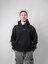 Runner's High, Siyah Oversize Kapüşonlu Sweatshirt 2
