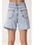 Bermuda Denim Şort Açık Mavi LUT0017 5