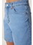 Bermuda Denim Şort Mavi LUT0017 4