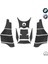 Bmw GS1300 Adv 2025 ile Uyumlu Kaydırmaz 6d Karbon 14 Parça Tank Pad Seti GC64 1