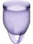 Satisfyer Adet Kapları Lila 2'li Set - Feel Confident Menstrual Cup Lila 3