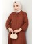 Faylin Ceket Elbise Ikili Takım 1565 - Taba 2