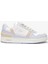 T-Clip Hakiki Deri Kadın Sneaker Beyaz Mavi 1