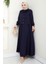 Faylin Ceket Elbise Ikili Takım 1565 - Lacivert 1