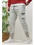 Erkek Kargo Cepli Modelli Paraşüt Jogger Pantolon 1
