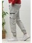Erkek Kargo Cepli Modelli Paraşüt Jogger Pantolon 4