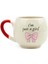 I Am Just A Girl! Krem Parlak Balon Kupa - Hediyelik Kupa Fincan Mug 1