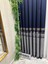 Nivemeshome Arsuz FT614288 V-508 Lacivert 1/3 Sık Pileli Fon Perde Apm 5