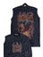 Unisex Rock Band Slayer Sırt Baskılı Yıkamalı Kolsuz Vintage Tişört 1