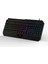 Nexus K1 RGB Full Membran 104 Tuşlu Ekstra Multimedya / Rollover Ses Kontrol Mekanizmalı & Claw's Reflex Örgü Kablolu Gaming Klavye (11 Farklı RGB Efektli) 2