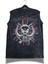 Unisex Rock Band Motörhead Sırt Baskılı Yıkamalı Bisiklet Yaka Kolsuz Retro Tişört 3