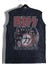 Unisex Kiss Crazy Nights 88 Sırt Baskılı Yıkamalı Bisiklet Yaka Kolsuz Vintage Tişört 3